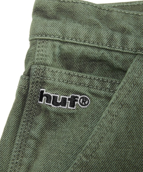 HUF(ハフ)の「KINDA LOOSE DOUBLE KNEES(デニムパンツ・メンズ・グレー/グリーン・28/30/32/34/36)」の11枚目の写真