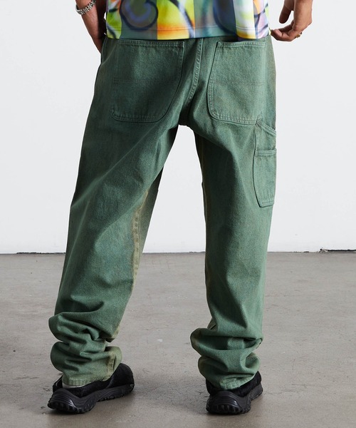 HUF(ハフ)の「KINDA LOOSE DOUBLE KNEES(デニムパンツ・メンズ・グレー/グリーン・28/30/32/34/36)」の17枚目の写真