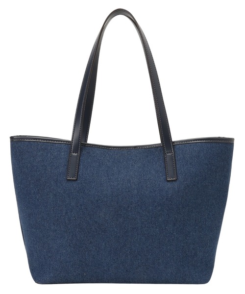 Guess(ゲス)の「KEIRA Tote トートバッグ デニムバッグ(トートバッグ・レディース・インディゴブルー・ONE SIZE)」の2枚目の写真