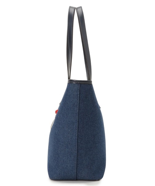 Guess(ゲス)の「KEIRA Tote トートバッグ デニムバッグ(トートバッグ・レディース・インディゴブルー・ONE SIZE)」の3枚目の写真