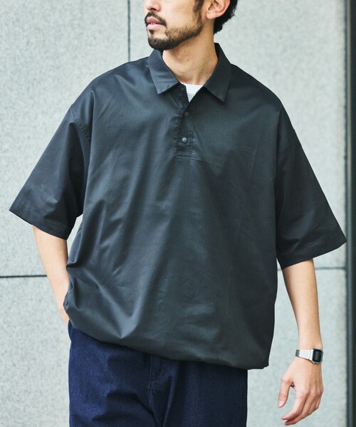 NULLUS ブラック 半袖シャツ サイズ1 新品未使用 ブランド古着】半袖シャツ（シャツ/ブラウス）｜FREAK'S STORE