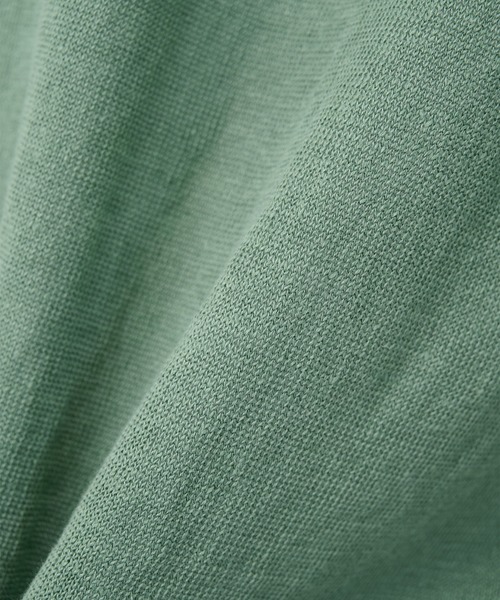 CITY TOKYO(シティトウキョウ)の「【CITY TOKYO/シティートーキョー】Soft linen ヘンリーネック(ニット/セーター・メンズ・ミント/ブラック/ライトベージュ・2/1)」の12枚目の写真