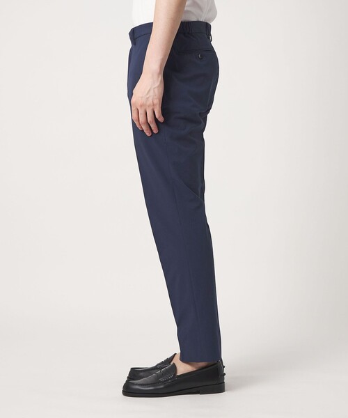 A DAY IN THE LIFE UNITED ARROWS(アデイインザライフユナイテッドアローズ)の「サッカー ノープリーツ スラックス-セットアップ対応・マシンウォッシャブル-<A DAY IN THE LIFE>(スラックス・メンズ・ダークグレー/その他1/ネイビー・S/L/XL/M)」の8枚目の写真