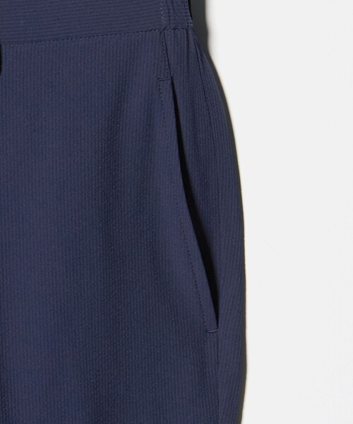 A DAY IN THE LIFE UNITED ARROWS(アデイインザライフユナイテッドアローズ)の「サッカー ノープリーツ スラックス-セットアップ対応・マシンウォッシャブル-<A DAY IN THE LIFE>(スラックス・メンズ・ダークグレー/その他1/ネイビー・S/L/XL/M)」の13枚目の写真