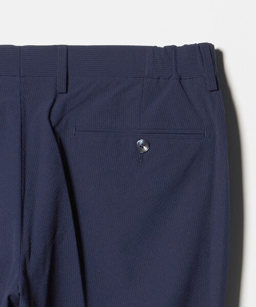 A DAY IN THE LIFE UNITED ARROWS(アデイインザライフユナイテッドアローズ)の「サッカー ノープリーツ スラックス-セットアップ対応・マシンウォッシャブル-<A DAY IN THE LIFE>(スラックス・メンズ・ダークグレー/その他1/ネイビー・S/L/XL/M)」の14枚目の写真