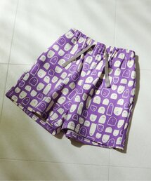 キッズのその他パンツ（パープル/紫色系・ボーイズ/花柄・ボタニカル柄