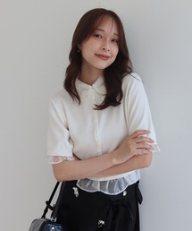 SIGN BUTTON KNIT TOP（ニット/セーター）｜EIMY ISTOIRE（エイミー
