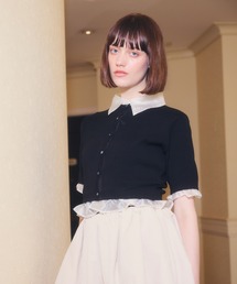 EIMY ISTOIRE | SIGN COLLAR CARDIGAN(カーディガン/ボレロ)