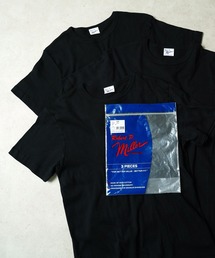 "02"≪Robert P. Miller≫パックT 3枚セット パネルリブ Tシャツ