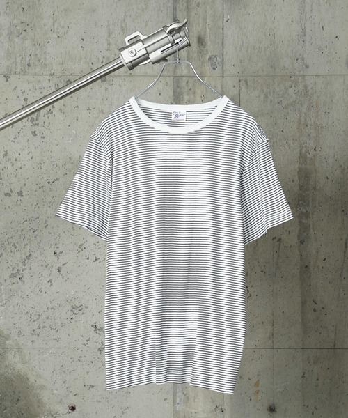 MILLER（ミラー）の「"02"≪Robert P. Miller≫パックT 3枚セット パネルリブ Tシャツ（Tシャツ/カットソー・メンズ・その他2/ブラック/その他1/オフホワイト・XL/L/M）」の8枚目の写真