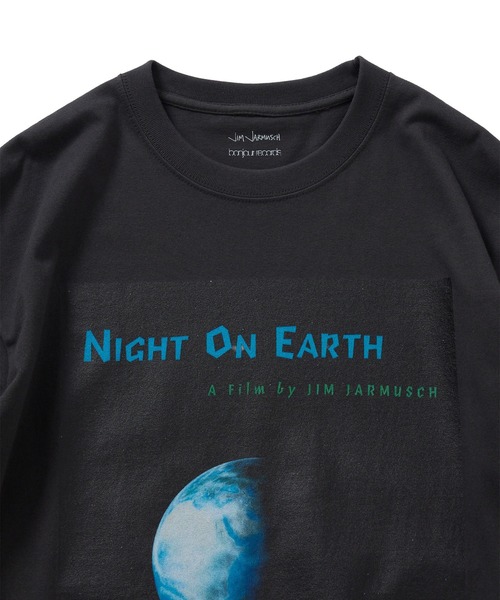 bonjour records(ボンジュールレコーズ)の「Jim Jarmusch/ジム・ジャームッシュ for bonjour records “Night On Earth” ,“Mystery Train” Official T-shirt(Tシャツ/カットソー・メンズ・ホワイト系その他/ブラック系その他/ホワイト/ブラック・M/L/XL)」の7枚目の写真