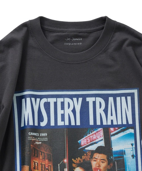 bonjour records(ボンジュールレコーズ)の「Jim Jarmusch/ジム・ジャームッシュ for bonjour records “Night On Earth” ,“Mystery Train” Official T-shirt(Tシャツ/カットソー・メンズ・ホワイト系その他/ブラック系その他/ホワイト/ブラック・M/L/XL)」の8枚目の写真