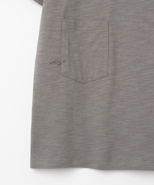 MILLO WOMEN（ミロウーマン）の「レースアップアーカイブTシャツ[チャコールブラウン]（Tシャツ/カットソー・レディース・その他・ONE SIZE）」の6枚目の写真
