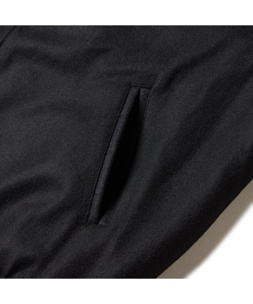 NEW ERA(ニューエラ)の「ニューエラ【NEW ERA】- ロサンゼルスドジャース【Los Angeles Dodgers MELTON VARSITY JACKET BLACK 14682678】(ブルゾン・メンズ・ブラック・XL)」の8枚目の写真