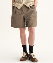 MODE COMMUTER（モードコミューター）の「Crinkle-Finish Woven Wide Shorts（その他パンツ）」