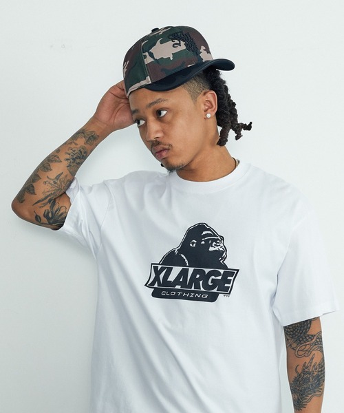 XLARGE（エクストララージ）の「CUSTOM SNAPBACK CAP（キャップ・メンズ・ホワイト/ブラック/カモフラージュ・ONE SIZE）」の3枚目の写真