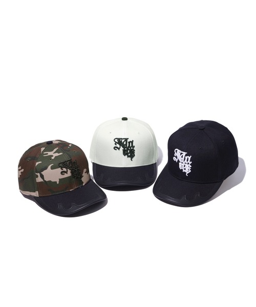 XLARGE（エクストララージ）の「CUSTOM SNAPBACK CAP（キャップ・メンズ・ホワイト/ブラック/カモフラージュ・ONE SIZE）」の4枚目の写真