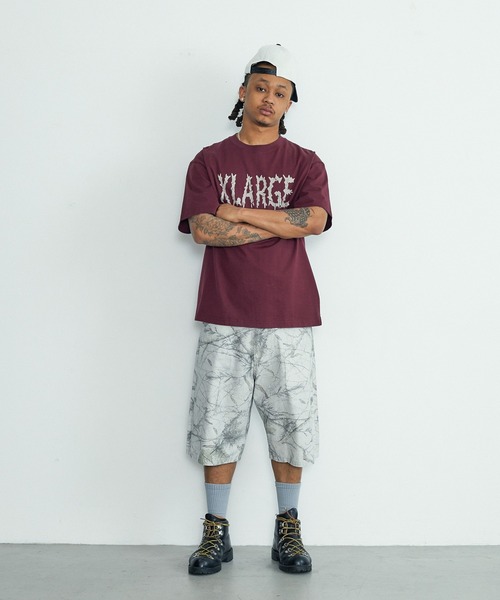 XLARGE（エクストララージ）の「CUSTOM SNAPBACK CAP（キャップ・メンズ・ホワイト/ブラック/カモフラージュ・ONE SIZE）」の6枚目の写真