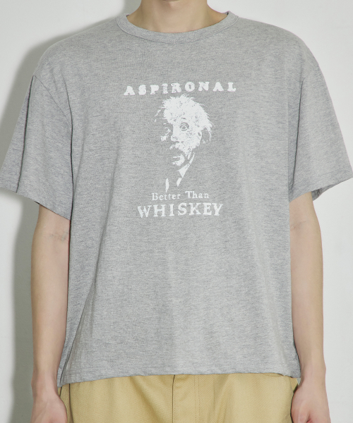 SCALLYWAG（スカリーワグ）の「ASPIRONAL スラブクロップTシャツ[グレー]（Tシャツ/カットソー・レディース・その他・SMALL/MEDIUM/LARGE）」の2枚目の写真