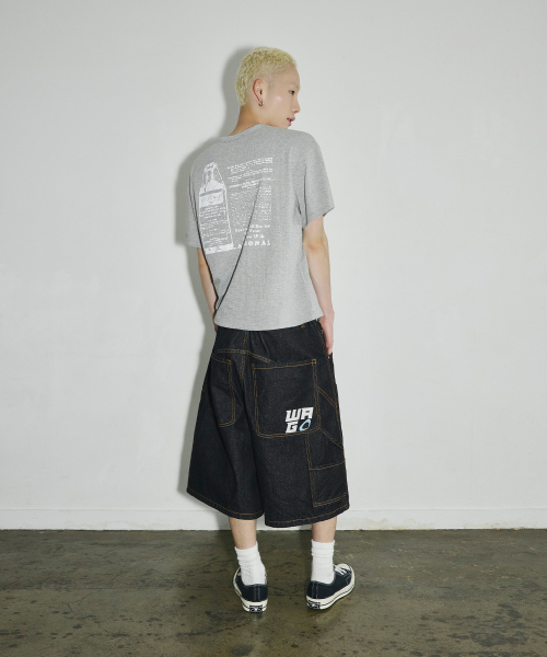 SCALLYWAG（スカリーワグ）の「ASPIRONAL スラブクロップTシャツ[グレー]（Tシャツ/カットソー・レディース・その他・SMALL/MEDIUM/LARGE）」の4枚目の写真