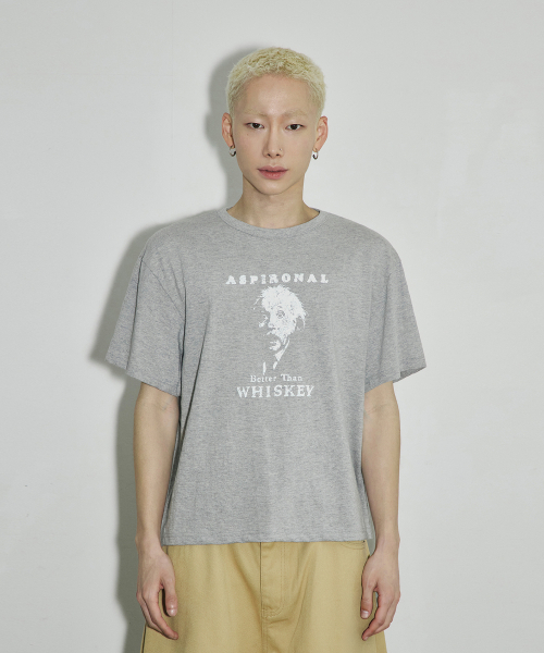 SCALLYWAG（スカリーワグ）の「ASPIRONAL スラブクロップTシャツ[グレー]（Tシャツ/カットソー・レディース・その他・SMALL/MEDIUM/LARGE）」の9枚目の写真