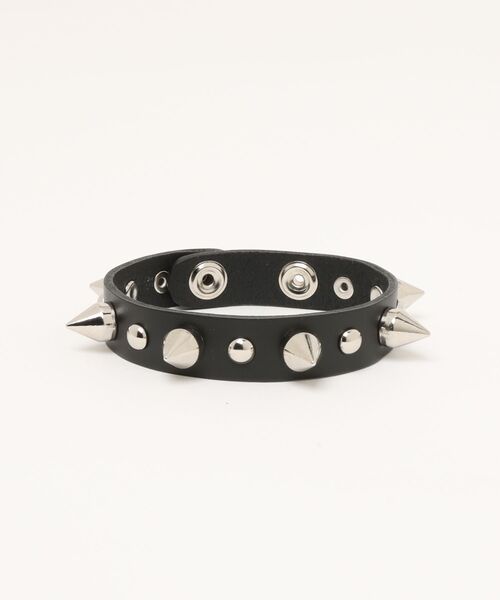 L.H.P(エルエイチピー)の「MOMENTEL/モーメンタル/Stud Bracelet(ブレスレット・レディース・ブラック・F)」の3枚目の写真