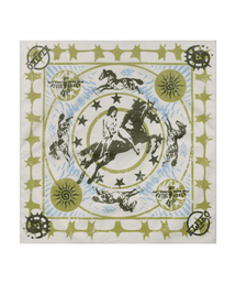 KIJIKO（キジコ）の「ke910. Vintage Western Bandana Beige（バンダナ/スカーフ）」