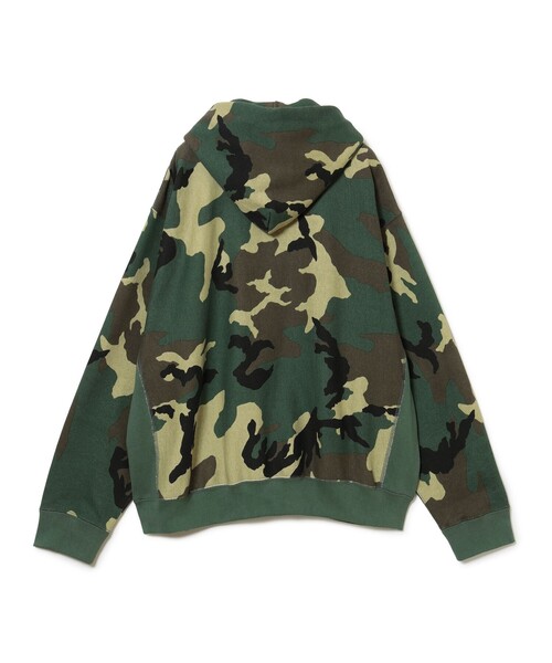 Champion(チャンピオン)の「【別注】Champion / リバースウィーブ(R)カモ フルジップ パーカー(パーカー・メンズ・カモフラージュ・X-LARGE/LARGE/MEDIUM/SMALL)」の9枚目の写真