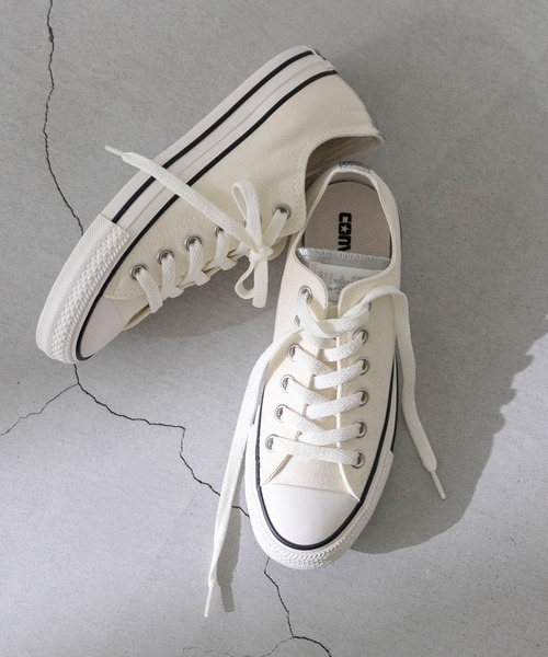 CONVERSE（コンバース）の「CONVERSE コンバース ALL STAR PM OX オールスター シルバーパッチ スニーカー（スニーカー・レディース・ホワイト/ブラック/グレー・22.5cm/22.0cm/23.0cm/25.0cm/24.5cm/24.0cm/23.5cm/26.5cm/26.0cm/25.5cm）」の11枚目の写真