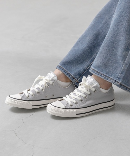 CONVERSE（コンバース）の「CONVERSE コンバース ALL STAR PM OX オールスター シルバーパッチ スニーカー（スニーカー・レディース・ホワイト/ブラック/グレー・22.5cm/22.0cm/23.0cm/25.0cm/24.5cm/24.0cm/23.5cm/26.5cm/26.0cm/25.5cm）」の16枚目の写真