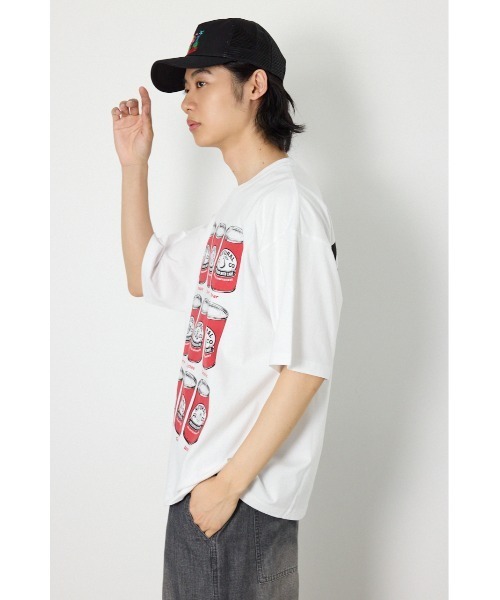 RODEO CROWNS WIDE BOWL（ロデオクラウンズワイドボウル）の「canned fluit Tシャツ（Tシャツ/カットソー・メンズ・ブラック/ライトブルー/ホワイト・LARGE/MEDIUM）」の5枚目の写真