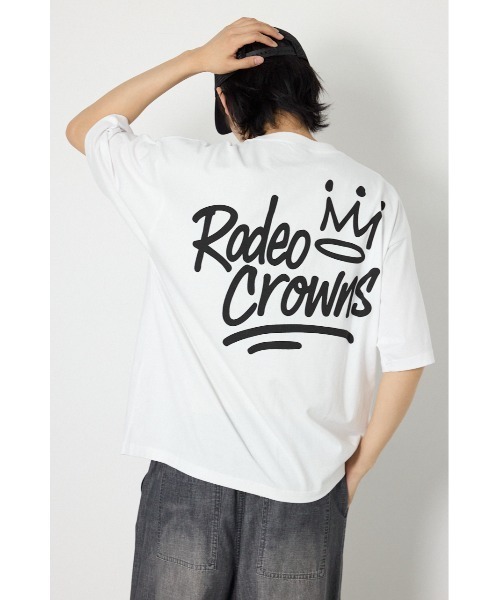 RODEO CROWNS WIDE BOWL（ロデオクラウンズワイドボウル）の「canned fluit Tシャツ（Tシャツ/カットソー・メンズ・ブラック/ライトブルー/ホワイト・LARGE/MEDIUM）」の6枚目の写真