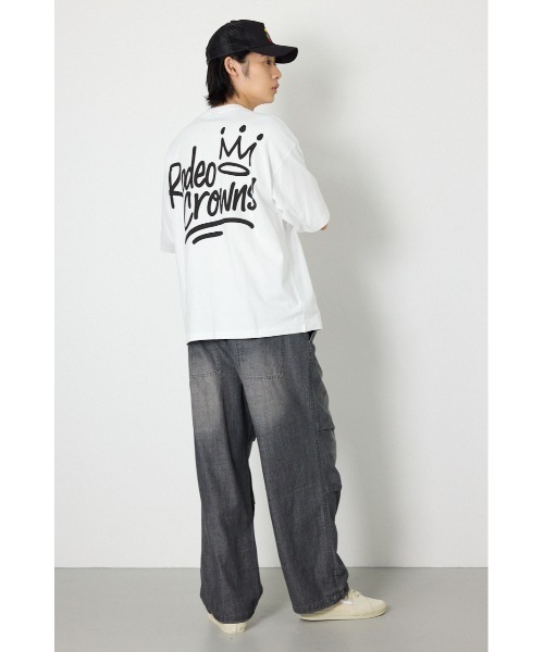 RODEO CROWNS WIDE BOWL（ロデオクラウンズワイドボウル）の「canned fluit Tシャツ（Tシャツ/カットソー・メンズ・ブラック/ライトブルー/ホワイト・LARGE/MEDIUM）」の8枚目の写真