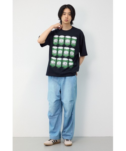 RODEO CROWNS WIDE BOWL（ロデオクラウンズワイドボウル）の「canned fluit Tシャツ（Tシャツ/カットソー・メンズ・ブラック/ライトブルー/ホワイト・LARGE/MEDIUM）」の12枚目の写真