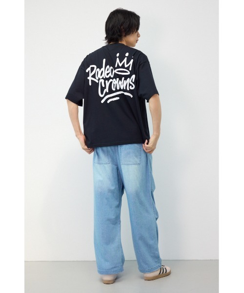 RODEO CROWNS WIDE BOWL（ロデオクラウンズワイドボウル）の「canned fluit Tシャツ（Tシャツ/カットソー・メンズ・ブラック/ライトブルー/ホワイト・LARGE/MEDIUM）」の14枚目の写真
