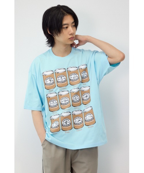 RODEO CROWNS WIDE BOWL（ロデオクラウンズワイドボウル）の「canned fluit Tシャツ（Tシャツ/カットソー・メンズ・ブラック/ライトブルー/ホワイト・LARGE/MEDIUM）」の15枚目の写真