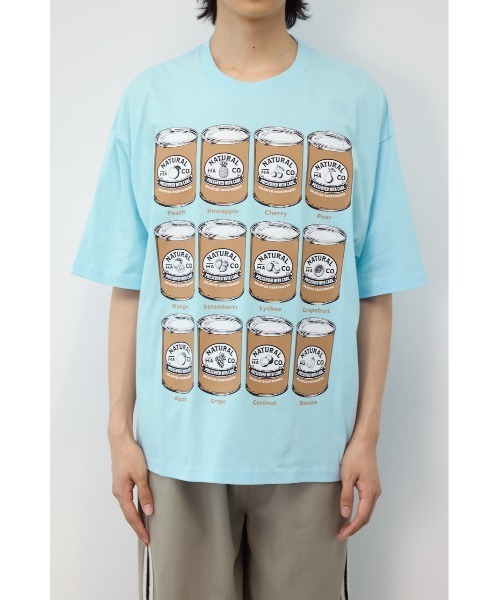 RODEO CROWNS WIDE BOWL（ロデオクラウンズワイドボウル）の「canned fluit Tシャツ（Tシャツ/カットソー・メンズ・ブラック/ライトブルー/ホワイト・LARGE/MEDIUM）」の20枚目の写真