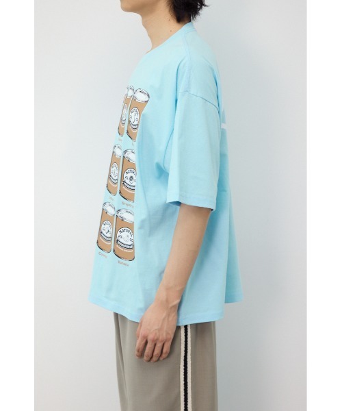 RODEO CROWNS WIDE BOWL（ロデオクラウンズワイドボウル）の「canned fluit Tシャツ（Tシャツ/カットソー・メンズ・ブラック/ライトブルー/ホワイト・LARGE/MEDIUM）」の21枚目の写真