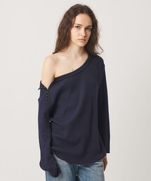 セール】＜ATTISESSION＞レース ドッキング Tシャツ（Tシャツ