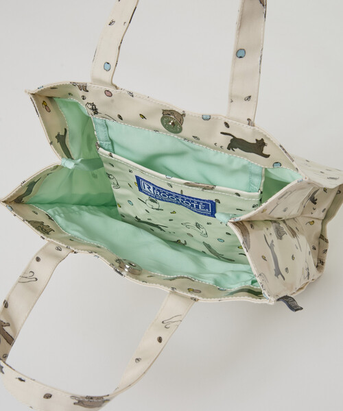 ROOTOTE（ルートート）の「ROOTOTE/ルートート EU.スクエア.ラミネート-Y（トートバッグ・レディース・カーキ/アイボリー・ONE SIZE）」の17枚目の写真