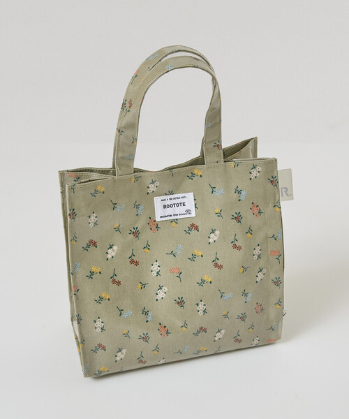 ROOTOTE（ルートート）の「ROOTOTE/ルートート EU.スクエア.ラミネート-Y（トートバッグ・レディース・カーキ/アイボリー・ONE SIZE）」の18枚目の写真