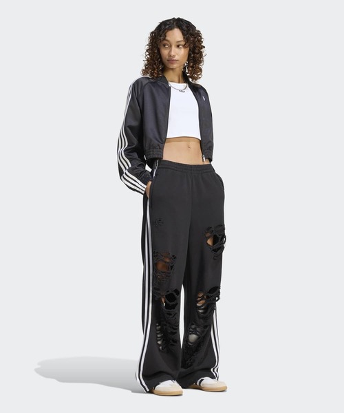 adidas(アディダス)の「adidas Originals ダメージ加工 ジョガー / アディダスオリジナルス adidas Originals(スウェットパンツ・レディース・ブラック・LARGE/XX-LARGE/3XL/X-SMALL/MEDIUM/SMALL/X-LARGE)」の5枚目の写真