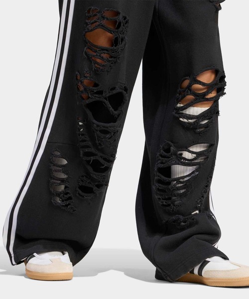 adidas(アディダス)の「adidas Originals ダメージ加工 ジョガー / アディダスオリジナルス adidas Originals(スウェットパンツ・レディース・ブラック・LARGE/XX-LARGE/3XL/X-SMALL/MEDIUM/SMALL/X-LARGE)」の4枚目の写真