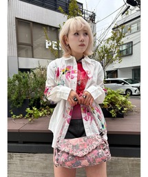 ブランド古着】Desigual｜デシグアルのショルダーバッグ（ピンク/桃色
