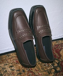 CONVERSE コンバース AS SQUARETOE LOAFER SA オールスター スクエアトウ ローファー SA 31318481 DEEP BROWN