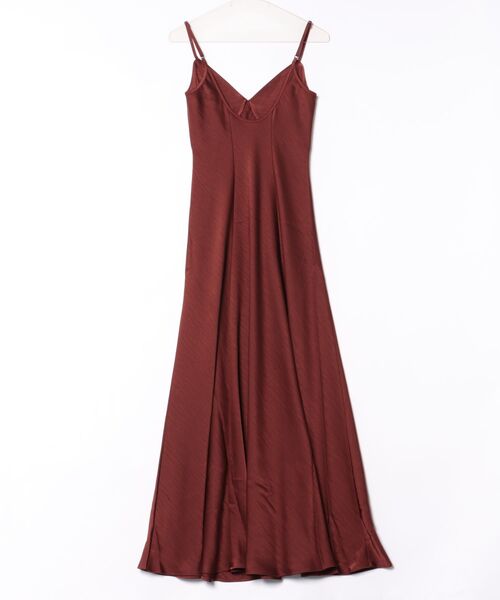 ALLSAINTS(オールセインツ)の「IRINA MAXI SLIP DRESS | IRINA マキシ スリップ ドレス・ワンピース(ワンピース・レディース・ブラウン系その他・10/8/4)」の7枚目の写真