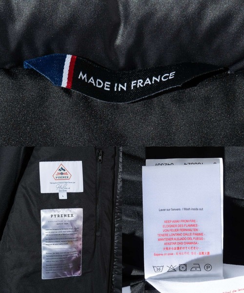 Pyrenex(ピレネックス)の「【PYRENEX / ピレネックス】GABIAN DOWN JACKET / ガビアン ストレッチ ライトダウンジャケット(ダウンジャケット/コート・メンズ・ブラック・LARGE/X-LARGE/SMALL/MEDIUM)」の13枚目の写真