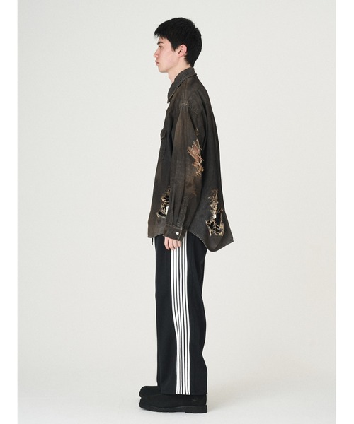 DISCOVERED（ディスカバード）の「LINE CHINA PANTS（その他パンツ・メンズ・ブラック・SMALL/LARGE）」の5枚目の写真