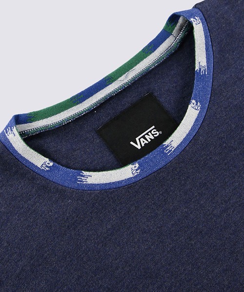 VANS(バンズ)の「STREET VINTAGE リンガー Tシャツ / TDC RINGER SS TEE SHIRT Dress VN000H2U7UP1(Tシャツ/カットソー・メンズ・ネイビー・MEDIUM/LARGE/X-LARGE/SMALL)」の3枚目の写真