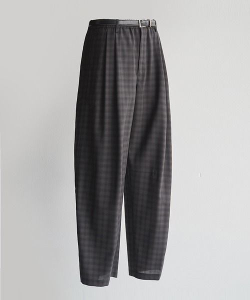 STUDIOUS】Extra Wool Easy Pants（スラックス）｜STUDIOUS
